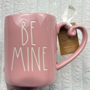 Rae Dunn Heart Pink Mug